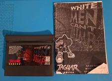 White Men Cant Jump Can't Atari Jaguar  Cartridge w/ Manual Tested Working READ