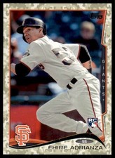 2014 Topps Update Camo Ehire Adrianza #US-105 97/99 San Francisco Giants