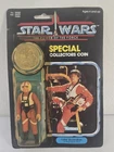 1985 Vintage Kenner Star Wars POTF Luke Skywalker X-wing Pilot MOC,MOSC