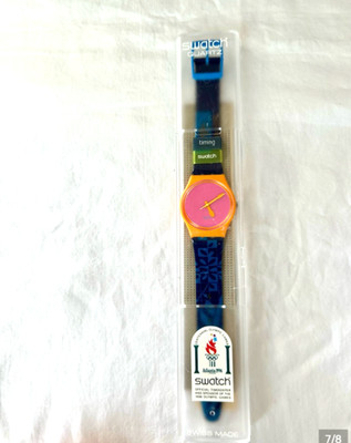 Collector's Special- ATLANTA Olympic Games Swatch Watch Rare and Limited 1996