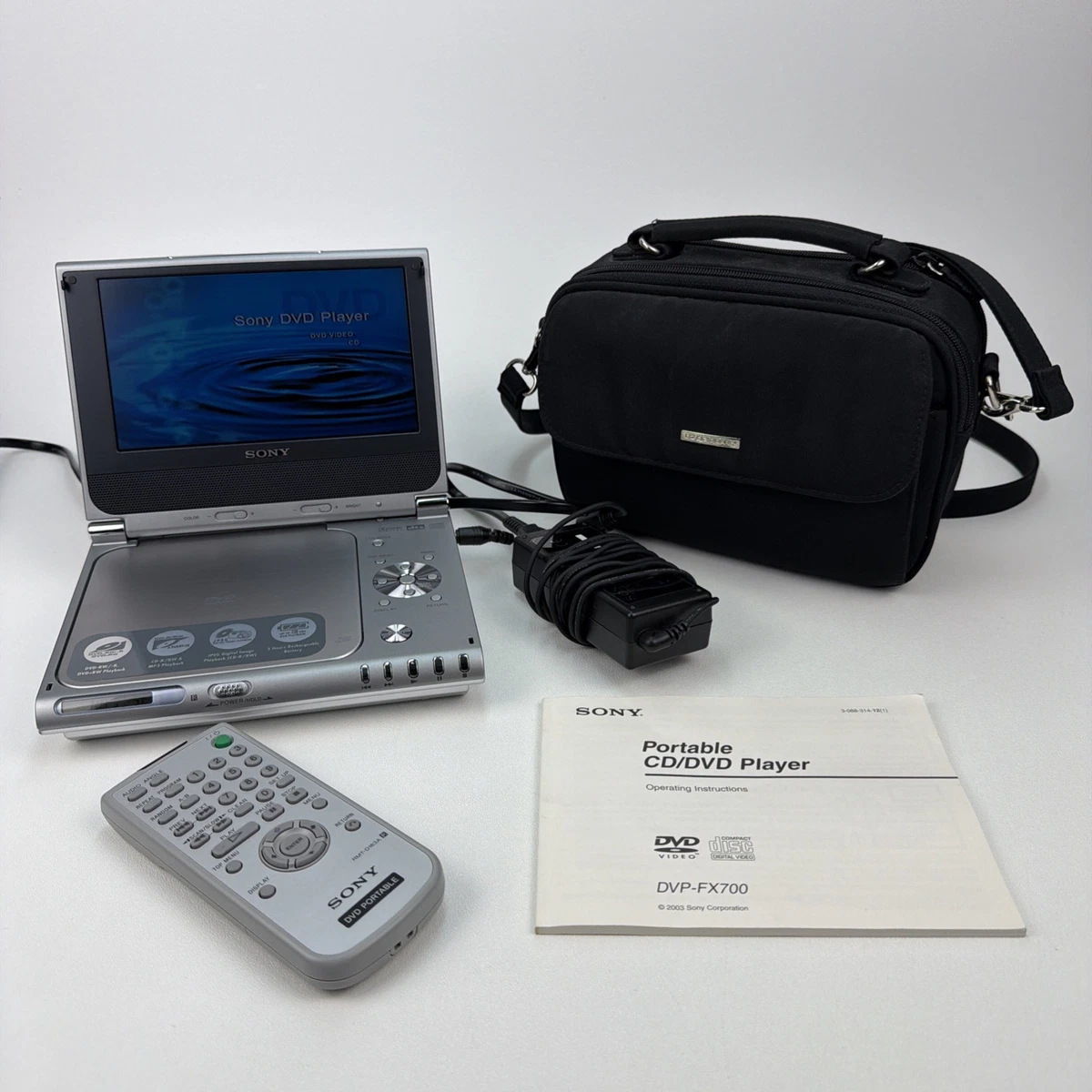 Sony Silver DVD & Blu-ray Players 5.0-7.9 in Screen for sale | eBay