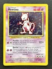 Pokémon TCG Mewtwo Base Set 10/102 Unlimited Holo Rare HP