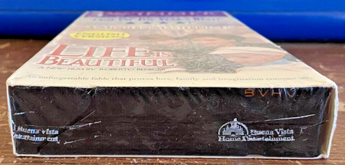 Life Is Beautiful Factory Sealed VHS Tape English Version 1998 #17877 - Picture 4 of 5