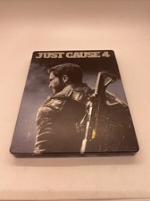 Just Cause 4 Steelbook w/ Game PS4 Playstation 4 Tested And Working