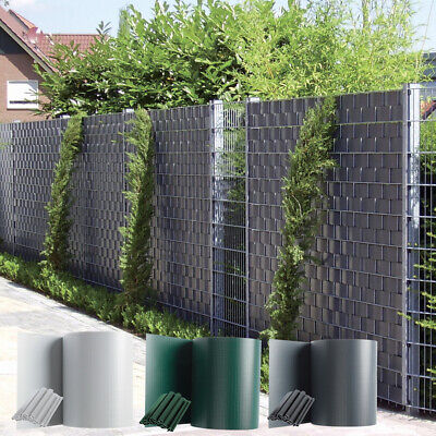 Sichtschutzstreifen Stabmattenzaun Hochwertig Zaun Folie PVC 35/50/70m