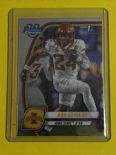 2024 Bowman University Chrome - #7 Abu Sama III (RC) Iowa State