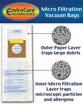 Hoover Wind Tunnel Vacuum Cleaner Type Y Bags 3 Bags In Pack - Foto 4