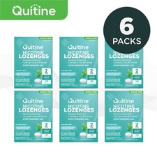 Quitine Nicotine Lozenges 2mg Mint 720 Pieces 6 bulk boxes - Quit Smoking Aid