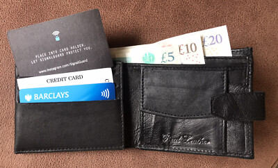 WeShield® RFID/NFC Carta Di Blocco Del Segnale – Una Protezione Avanzata Contactless Per Proteggere Il Tuo Intero Portafoglio – Carta Di Credito A Prova Di RFID Per La Protezione Dello (Abstract - Foto 6