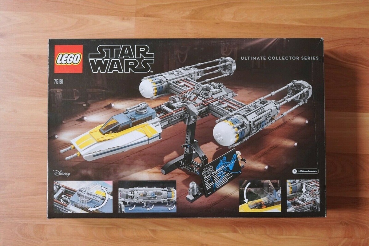 Lego Star Wars 75181 Y-Wing Starfighter with instructions and box