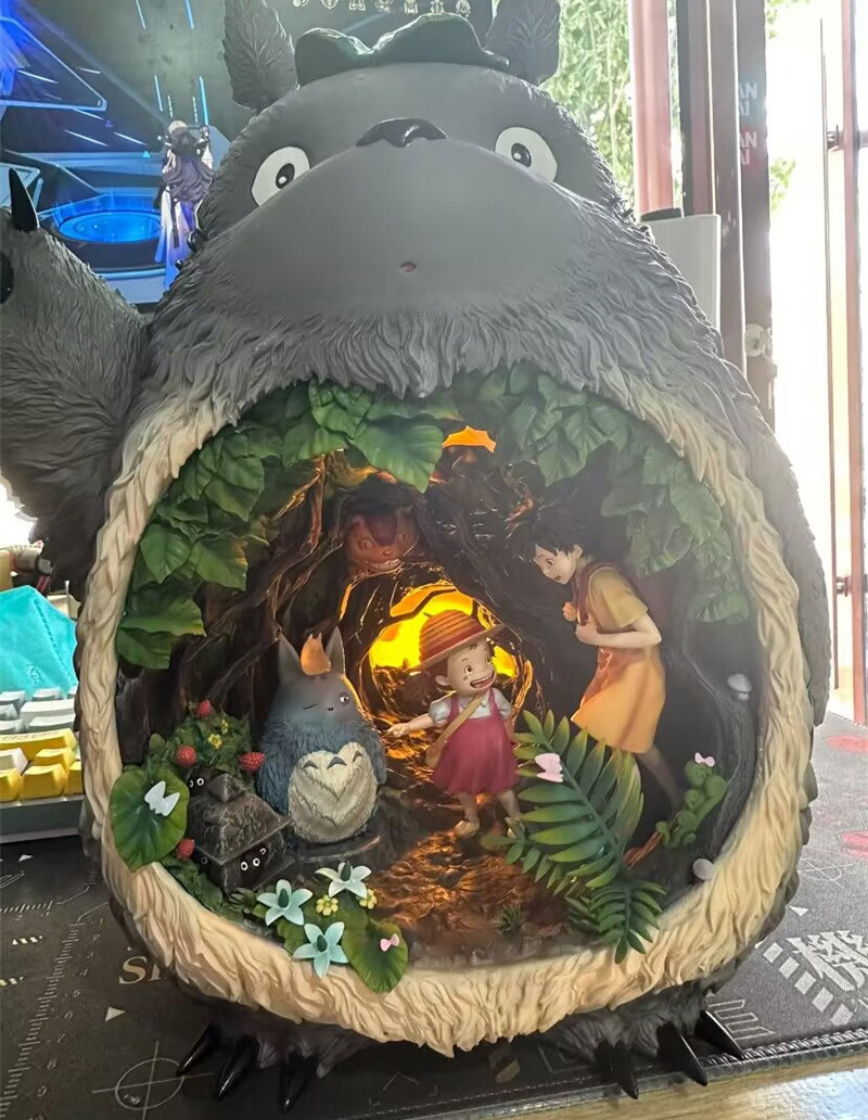 MY NEIGHBOUR TOTORO ZUOBAN Studio Resin Statue Collectibles 33cm