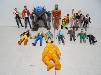 MIXED LOT OF 15 VINTAGE 80'S 90s action Figurine 6 IN DIORAMA STAR WARS I#18