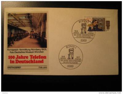 GERMANY Bonn 1977 Telephone Phone Telefon Telefono Telegraf Telegraph Telegraphe
