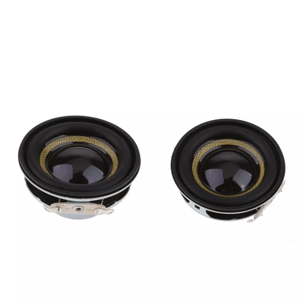 2Pack 40mm 4Ohm 3W Full Range Audio Speaker Bass Loudspeaker 1.5
