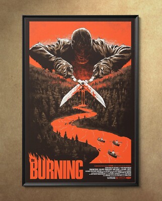 The Burning Brian Matthews 1981 Movie Poster 24''x36'' Glossy Unframed 8167