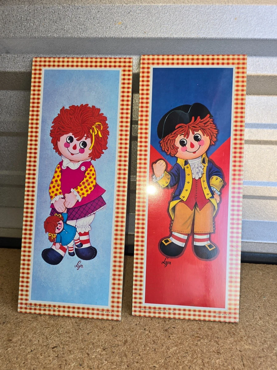 Raggedy Ann And Andy Wall Plaque for sale | eBay