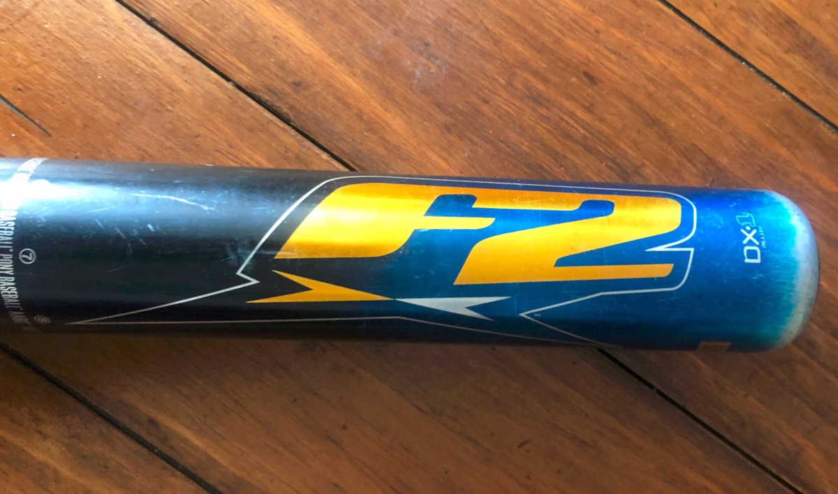 Batte Baseball DeMarini F2 DX1 Alliage - 30 Pouces, 20 Oz - Jeune - Little League Approuvée