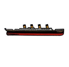 Titanic Embroidered Iron-on Patch