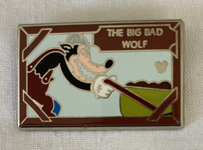 DLR 2012 Hidden Mickey Construction Fence Bad Wolf Completer Disney Pin 95334