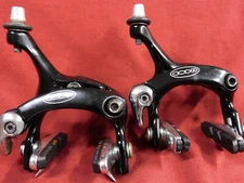 Black Dual Pivot Cannondale Coda F & R Calipers with Kool Stop Zipp Brake Shoes
