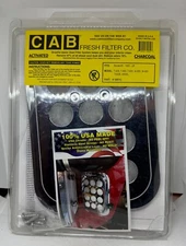 CAB FRESH FILTERS 19501C CHROME CHARCOAL FILTER FITS 1986 & NEWER KENWORTH