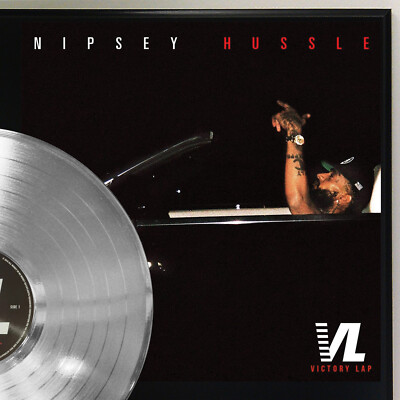 Nipsey Hussle - Victory Lap Silver LP Record Plaque Display | eBay