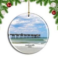 USA America Jacksonville Florida Christmas ornament city travel souvenir