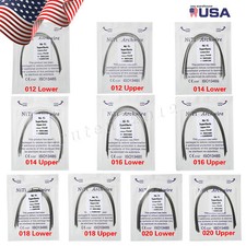 USA Dental Orthodontic Super Elastic Niti Round Arch Wire Ovoid Form