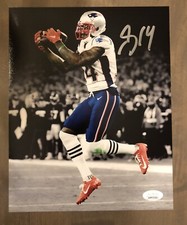 Mohamed Sanu Jr New England Patriots Autographed 8x10 Photo JSA COA