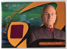 STAR TREK 40TH ANNIVERSARY C33A PATRICK STEWART CAPTAIN PICARD COSTUME REWARDS X