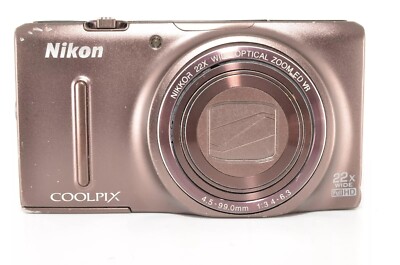 Nikon COOLPIX S9500 18.1MP 22x Optical Vintage Digital Nikon COOLPIX S9500 18.1MP 22x Optical Vintage Digital
