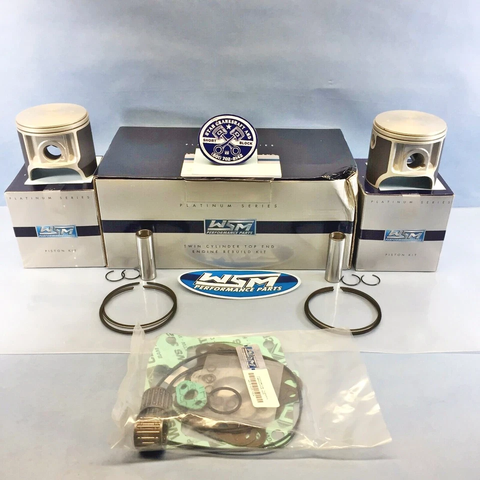 NUEVO 84,75 mm OVER WSM PLATINUM KIT EXTREMO SUPERIOR POLARIS 800 2002-2004 OCTANE VIRAGE Foto 2 de 4