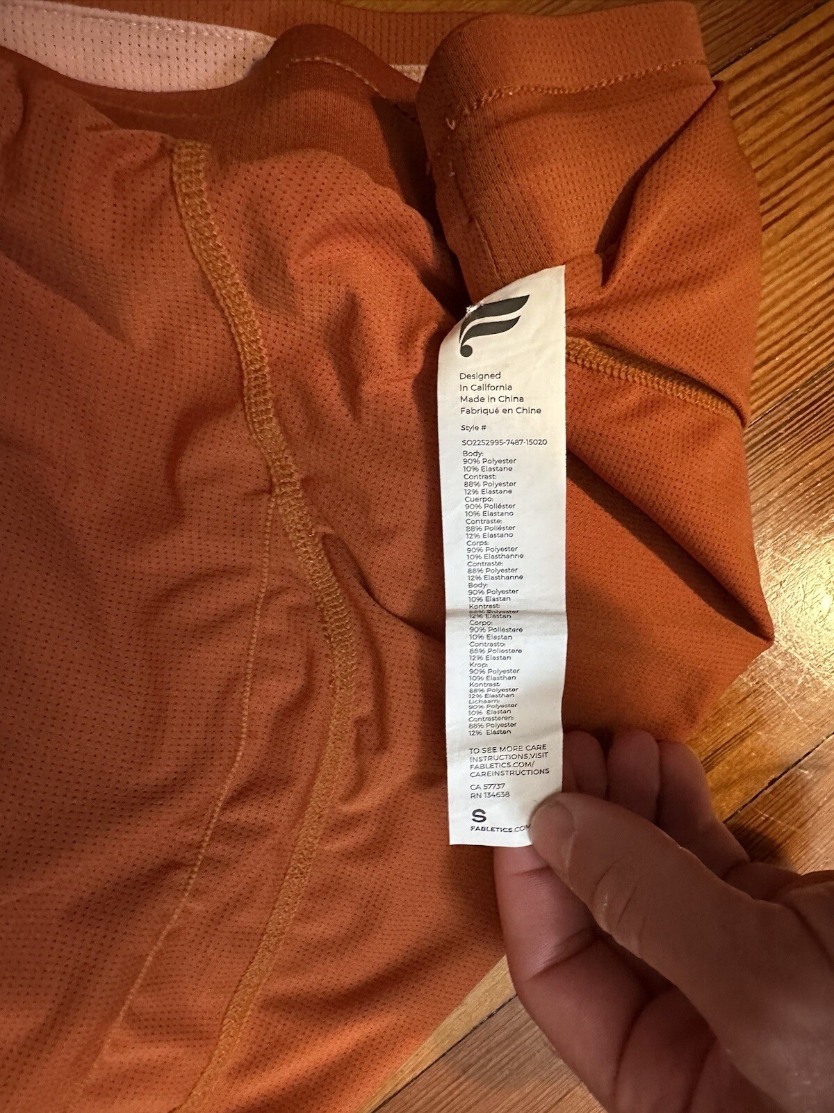 FABLETICS Pink LINED SPLIT SIDE RUNNING WALKING W… - image 4