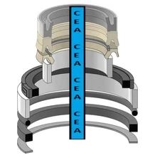 131790A1 Hydraulic Cylinder Seal Kit Fits Case 570LXT 580L