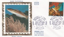 FRANCE 1978 FDC PARC NATIONAL DE PORT CROS YT 2005