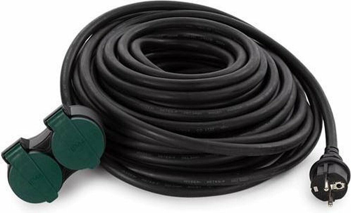 Rallonge électrique Perel 20 m pour alimenter vos outils de jardin en sécurité