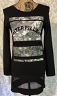 Caterpillar Cat Apparel Women’s Tunic Dress Black Medium Long Sleeves H15