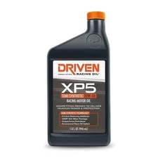 Driven Racing Oil XP5 Semi Synthetic Racing Motor Oil 20w-50 (Quart Bottle)