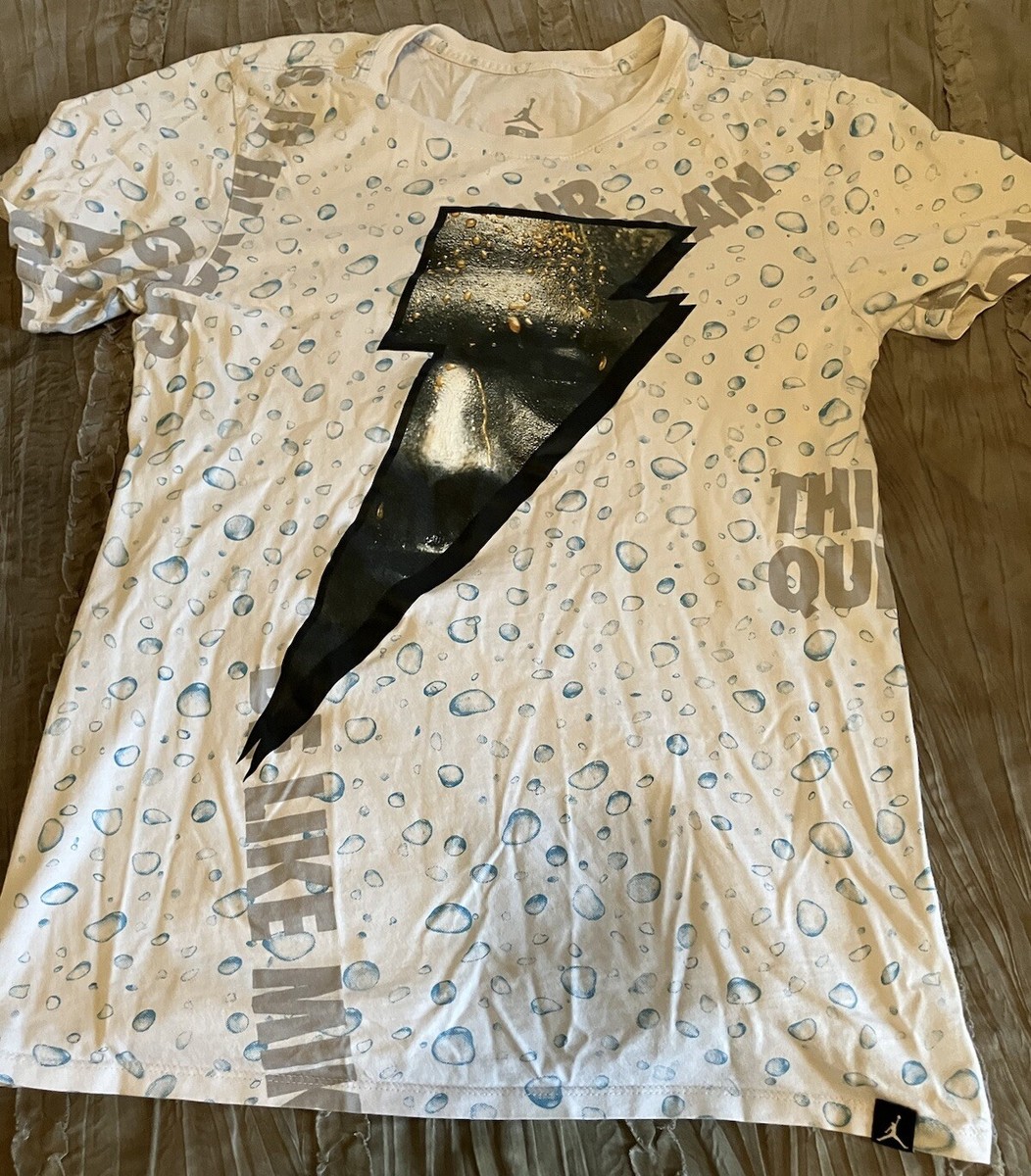 Nike Air Jordan Like Mike Gatorade Basketball Shirt White AJ1165