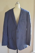 JCrew 425 Ludlow Suit Jacket in Glen Plaid American Wool GCG 44L F4250 navy