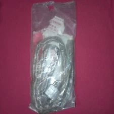 NOS Schwinn 6' bicycle chain and lock silver glitter Schwinn part @ 06 735