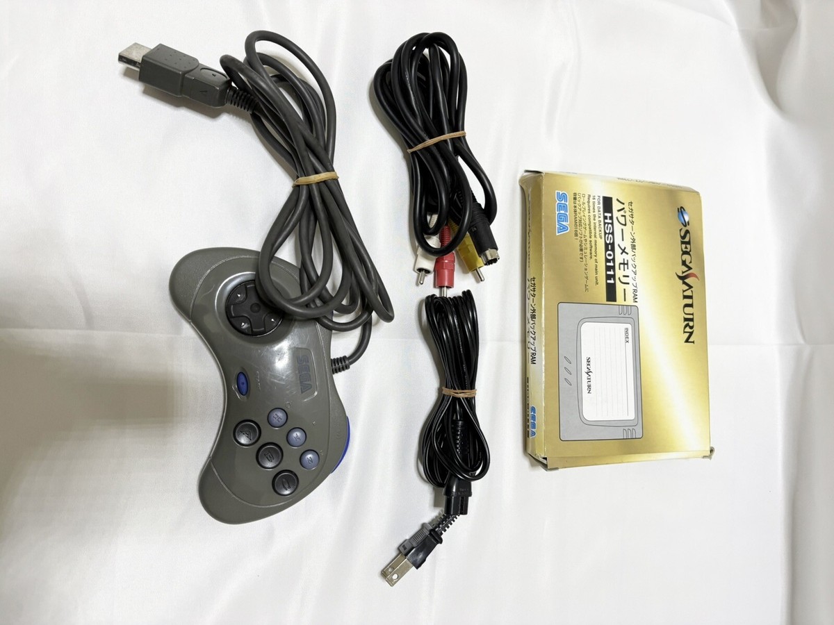 Nintendo Switch SEGA HST-0004 Sega Saturn Console Set Gray HST-0004 , Used , Free Ship