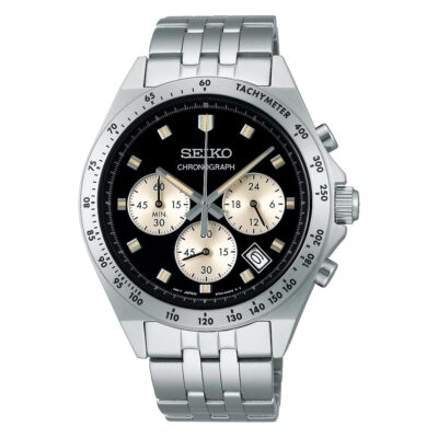 Seiko Spirit NEO VINTAGE SBTR047 Stainless Steel Chronograph