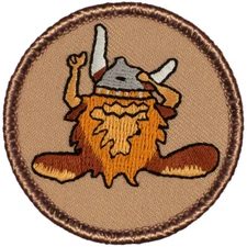 Barbarian Patrol Patch - 2" Round Embroidered Patch
