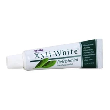 NOW Xyliwhite Refreshmint Toothpaste 1 oz, Travel Size, Cool, Minty, Refreshing