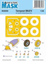 MW22 Special Hobby M48006 Tempest Mk.Ii/V Mask Mask 1/48