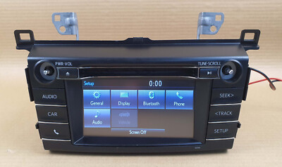 Toyota Rav4 13-18 CD Player Radio Navigation Screen 86140-0R170