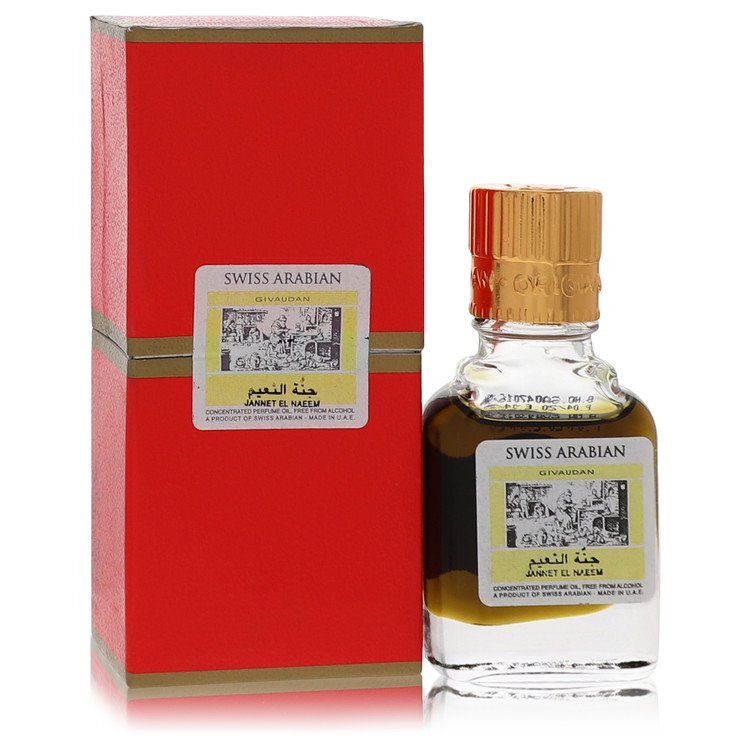 Jannet El Naeem Concentrated Perfume Oil Free From Alcohol (Unisex) By Swiss Arabian - 0.3 oz Jannet El Naeem Concentrated Perfume Oil Free From Alcohol (Unisex) By Swiss Arabian - 0.3 oz