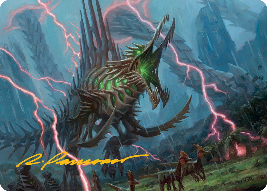 mtg march of the machines art cards Heliod, the Warped Eclipse Art Card [March of the Machine Art Series] main image 1