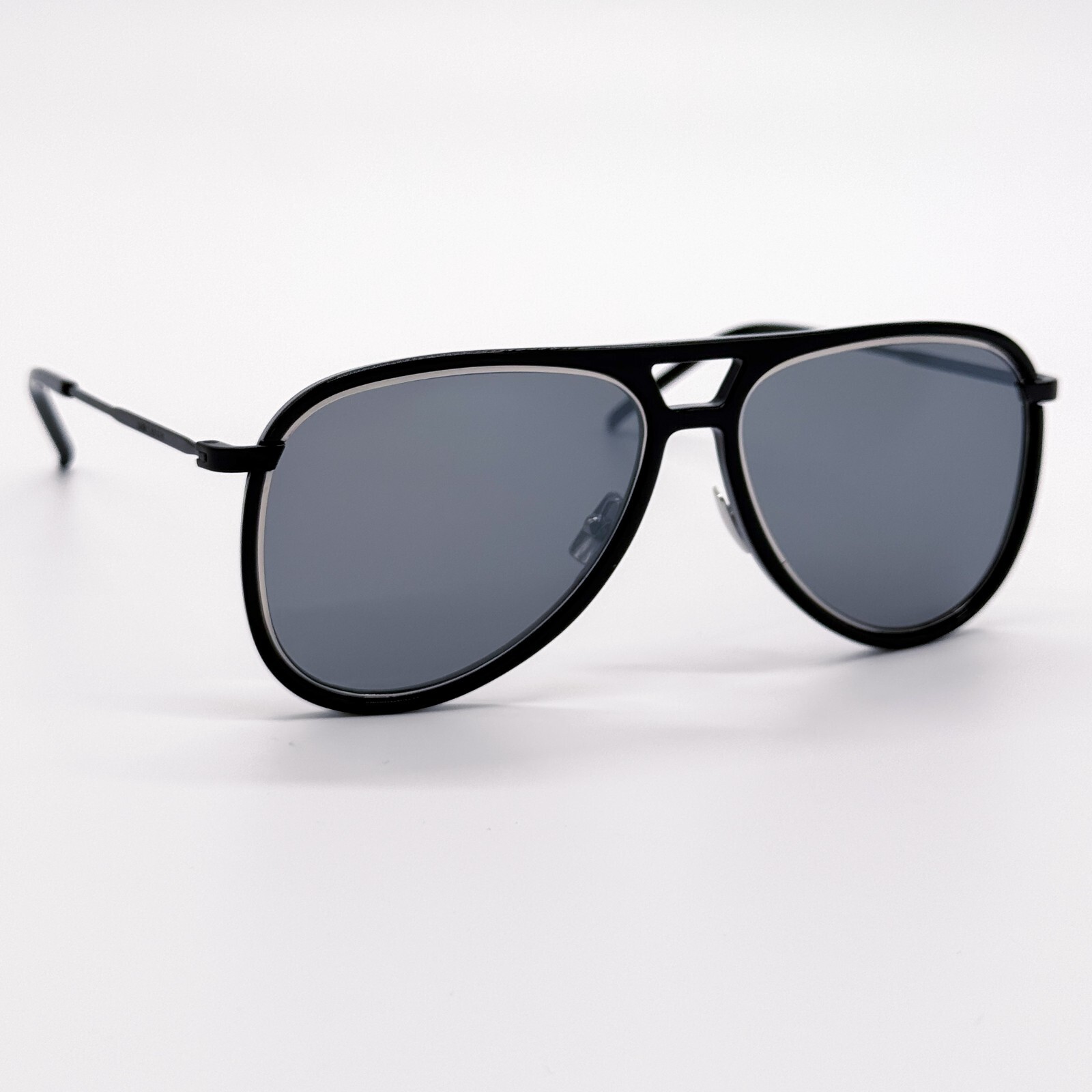 NUOVI OCCHIALI DA SOLE SAINT LAURENT CLASSIC 11 RIM 002 AVIATOR UNISEX NERI